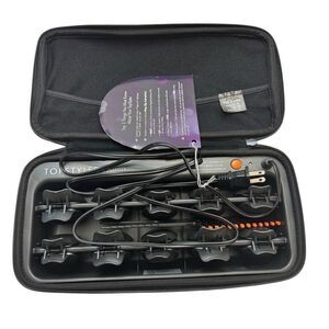 TopStyler by Instyler Heated Ceramic Styling Shell Curlers Roller w/ Case + DVD